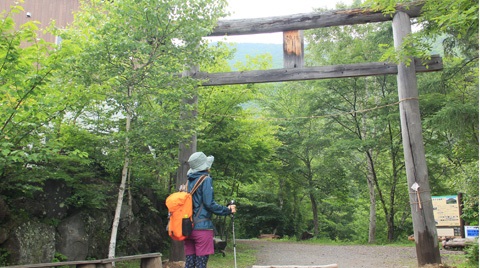 浅間山 火山館ルート